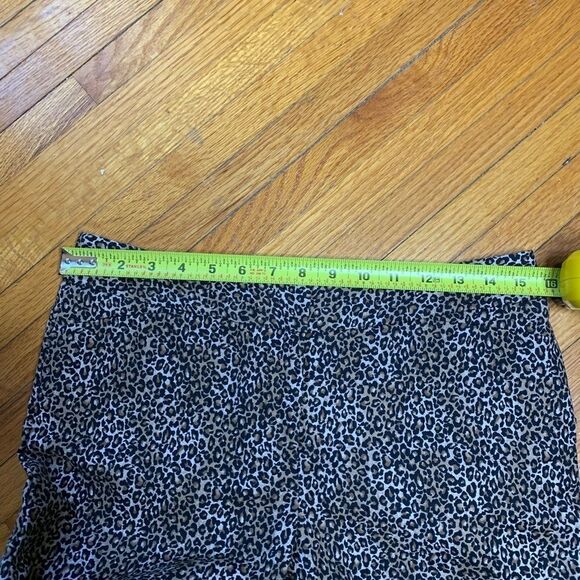 Animal print White House Black Market stretch leopard slim ankle pants size 4 🔥 - Picture 7 of 8